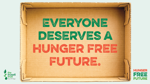 We’re supporting The Trussell Trust’s #HungerFreeFuture campaign