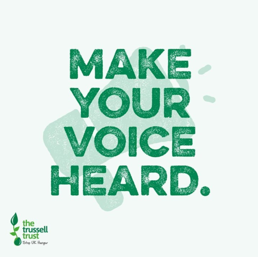 The Trussell Trust - Give Your Voice campaign